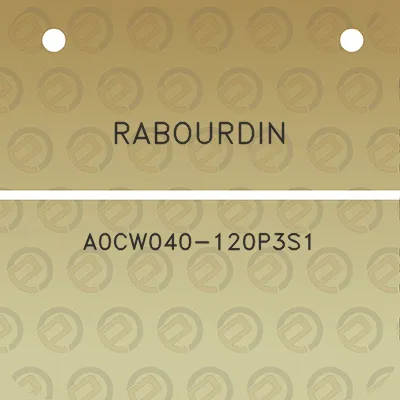 rabourdin-a0cw040-120p3s1