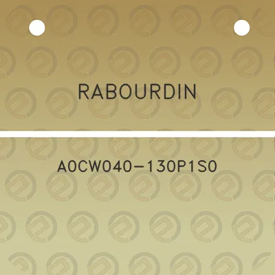 rabourdin-a0cw040-130p1s0