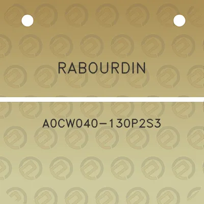 rabourdin-a0cw040-130p2s3