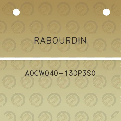 rabourdin-a0cw040-130p3s0