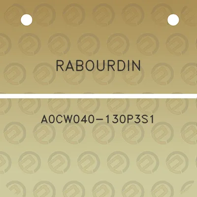 rabourdin-a0cw040-130p3s1