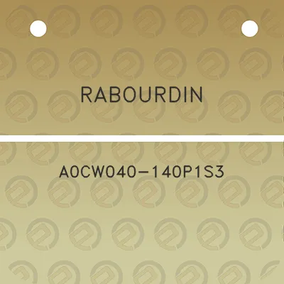 rabourdin-a0cw040-140p1s3