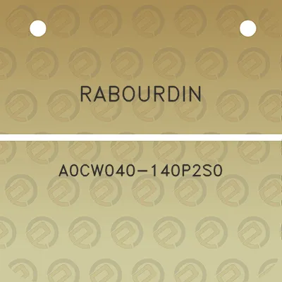 rabourdin-a0cw040-140p2s0