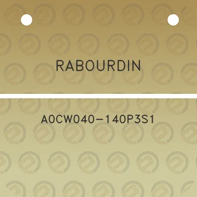 rabourdin-a0cw040-140p3s1