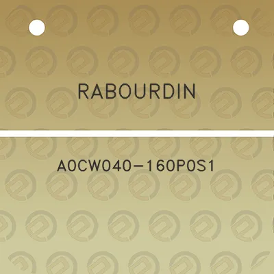 rabourdin-a0cw040-160p0s1