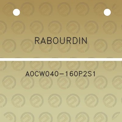 rabourdin-a0cw040-160p2s1