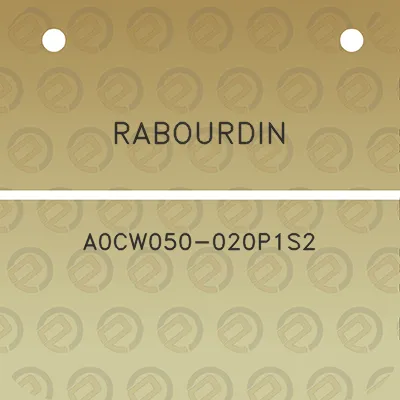 rabourdin-a0cw050-020p1s2