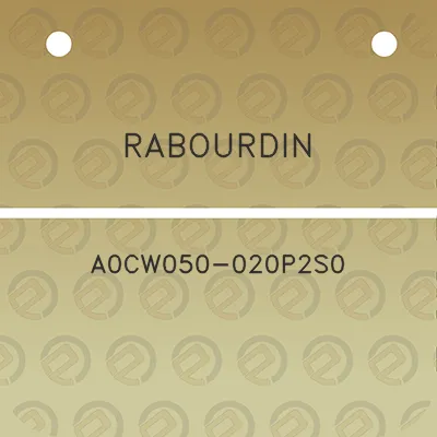 rabourdin-a0cw050-020p2s0