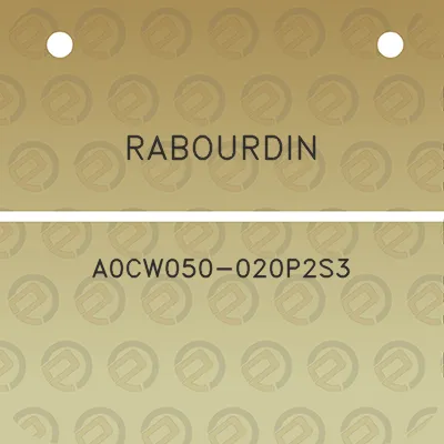 rabourdin-a0cw050-020p2s3