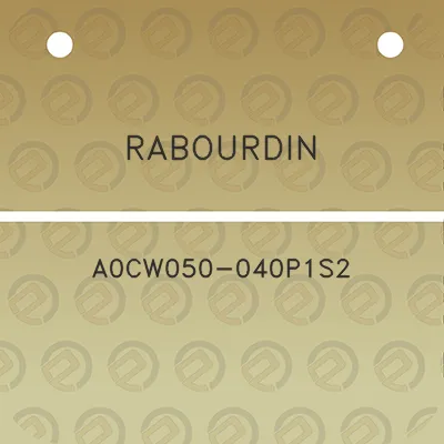 rabourdin-a0cw050-040p1s2