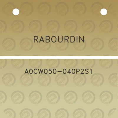 rabourdin-a0cw050-040p2s1