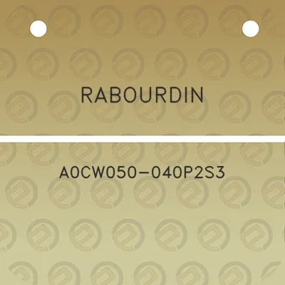 rabourdin-a0cw050-040p2s3