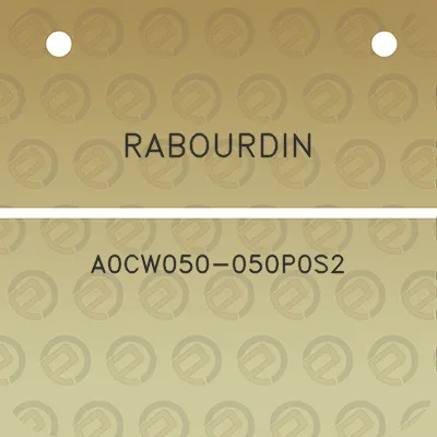 rabourdin-a0cw050-050p0s2