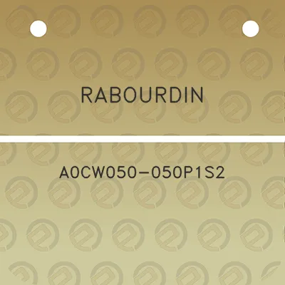 rabourdin-a0cw050-050p1s2