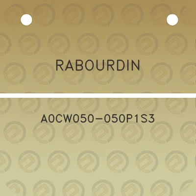 rabourdin-a0cw050-050p1s3