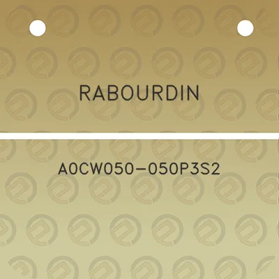 rabourdin-a0cw050-050p3s2