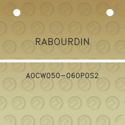 rabourdin-a0cw050-060p0s2