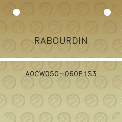 rabourdin-a0cw050-060p1s3