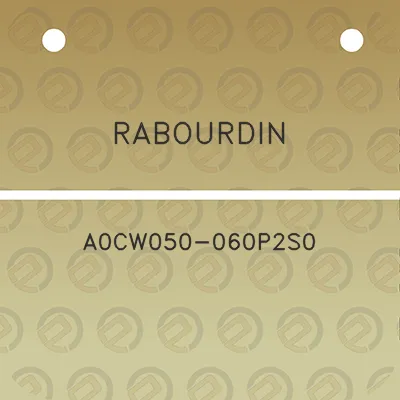 rabourdin-a0cw050-060p2s0