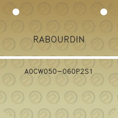 rabourdin-a0cw050-060p2s1