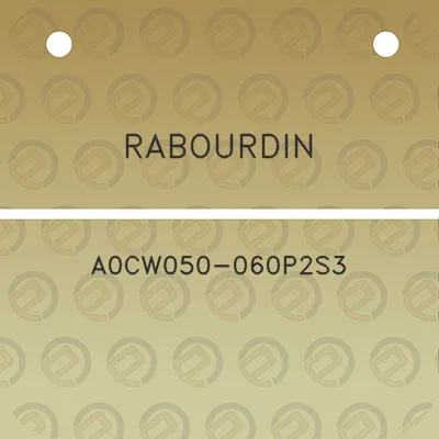 rabourdin-a0cw050-060p2s3