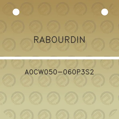 rabourdin-a0cw050-060p3s2