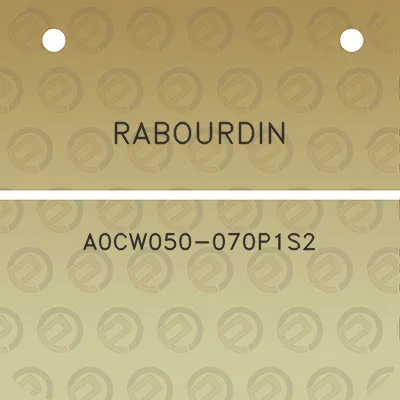 rabourdin-a0cw050-070p1s2