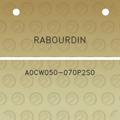 rabourdin-a0cw050-070p2s0