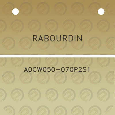 rabourdin-a0cw050-070p2s1