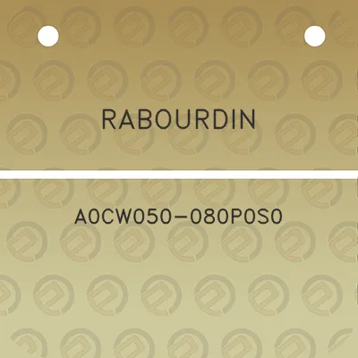 rabourdin-a0cw050-080p0s0