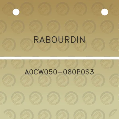 rabourdin-a0cw050-080p0s3