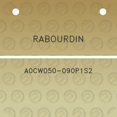 rabourdin-a0cw050-090p1s2