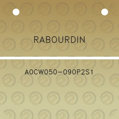 rabourdin-a0cw050-090p2s1