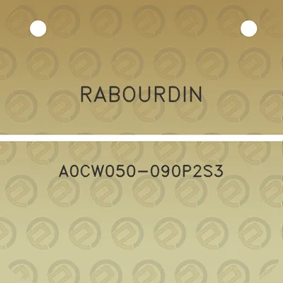 rabourdin-a0cw050-090p2s3