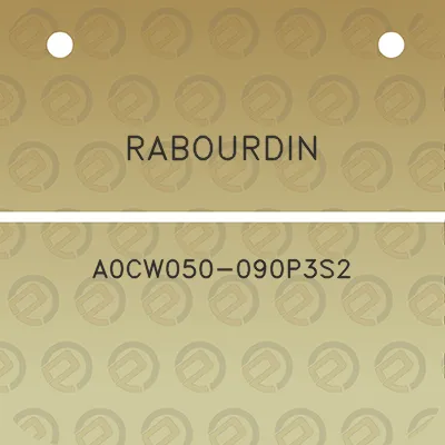 rabourdin-a0cw050-090p3s2