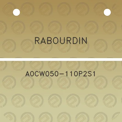 rabourdin-a0cw050-110p2s1