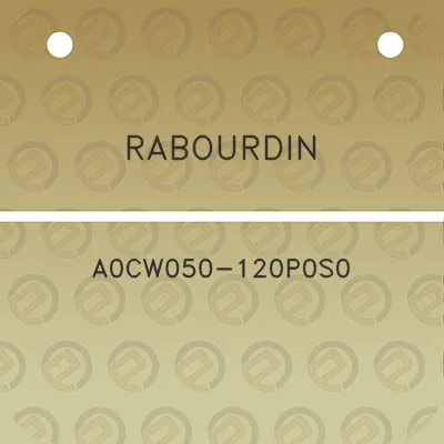 rabourdin-a0cw050-120p0s0