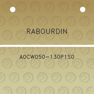 rabourdin-a0cw050-130p1s0