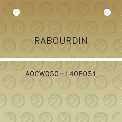 rabourdin-a0cw050-140p0s1