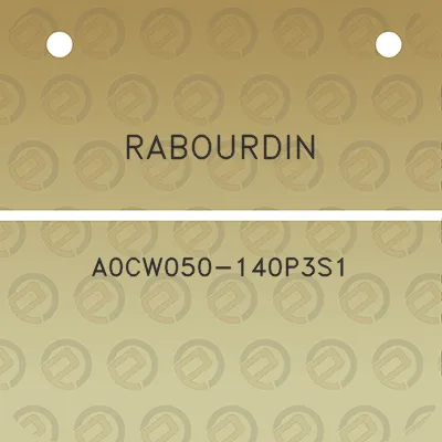 rabourdin-a0cw050-140p3s1