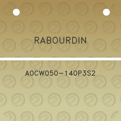 rabourdin-a0cw050-140p3s2