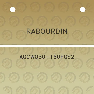 rabourdin-a0cw050-150p0s2