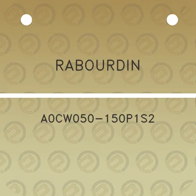 rabourdin-a0cw050-150p1s2