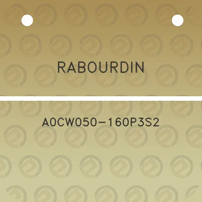 rabourdin-a0cw050-160p3s2