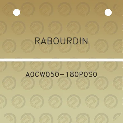 rabourdin-a0cw050-180p0s0
