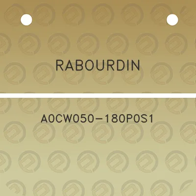 rabourdin-a0cw050-180p0s1