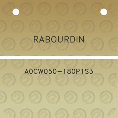 rabourdin-a0cw050-180p1s3