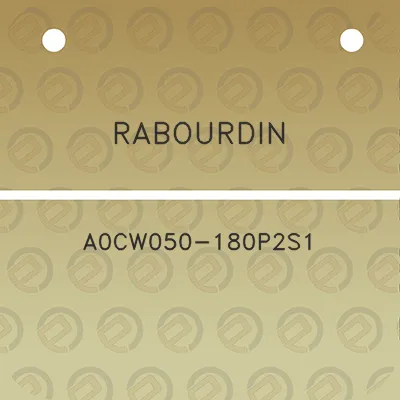 rabourdin-a0cw050-180p2s1