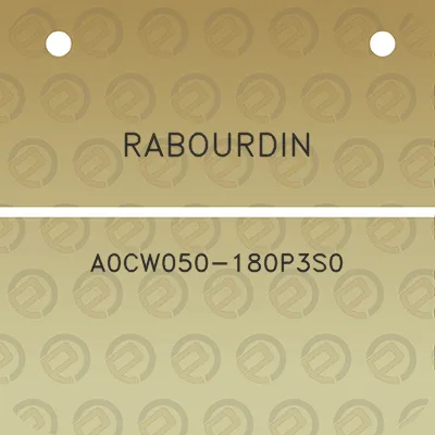 rabourdin-a0cw050-180p3s0