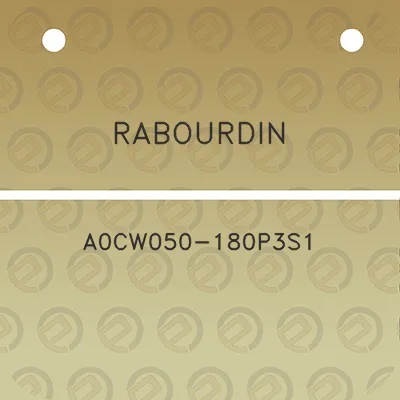 rabourdin-a0cw050-180p3s1